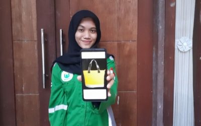 Tiga Mahasiswa Prodi K3 Unusa Bikin Tas Sanko