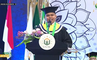 Agung Firmansyah: Wisudawan Terbaik UNUSA yang Berjuang dengan Ketekunan dan Prestasi